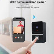 Z30 Graffiti Smart Wireless Doorbell Home Smart Cat Eye WiFi Doorbell Home Visual Doorbell