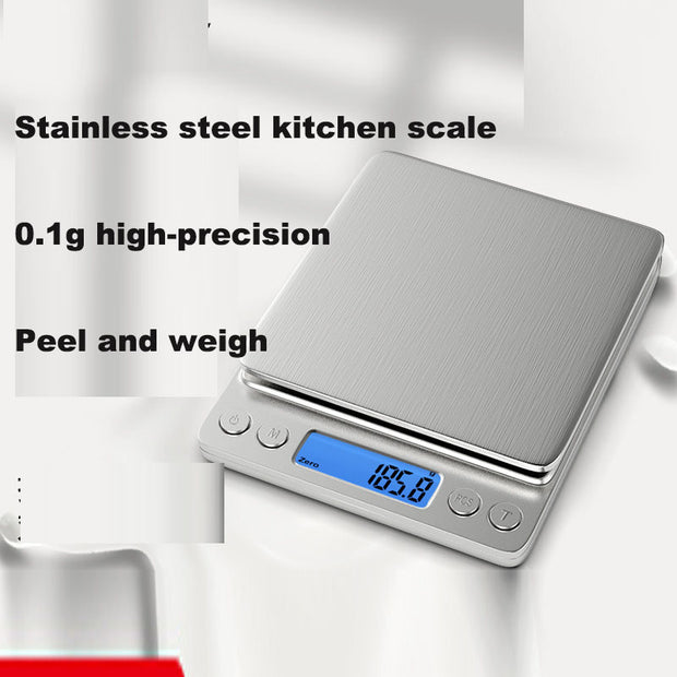 Kitchen scale, small household scale, baking food scale, kitchen electronic scale