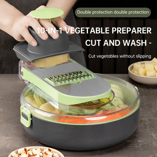 Multifunctional vegetable cutter household kitchen wiper shredder potato shredder radish shredder grater vegetable cutter