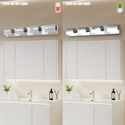 Modern Bathroom Vanity Lighting 4-Light LED Vanity Lights Over Mirror Bath Wall Lighting