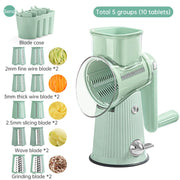 Kitchen Multifunction Grater Slicer Hand Roller Stormvegetable Cutter for Household