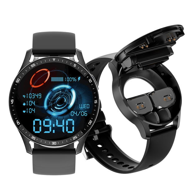 X7 smart watch TWS Bluetooth headset two in one call ultra thin sports bracelet smart watch